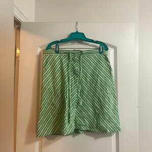 Delia’s vintage skirt spring‎ 2004 striped green size 11/12